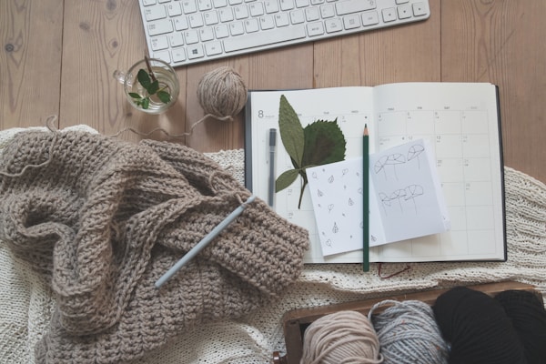 Crochet tools notebook